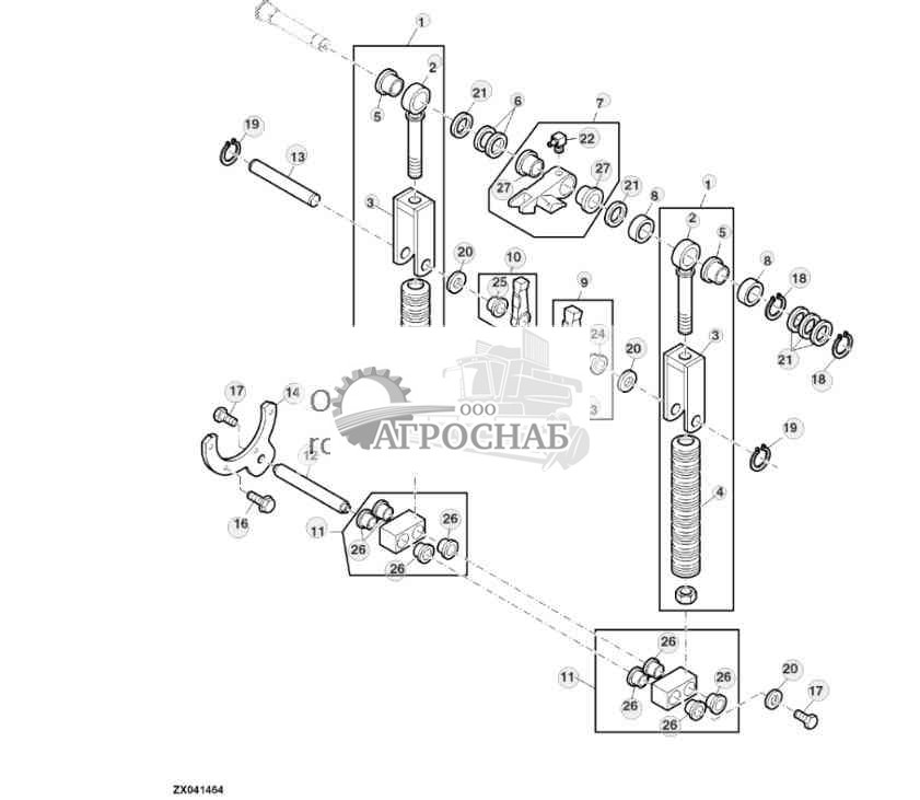 SOLENOID, LOCKING PAWL CONTROL 